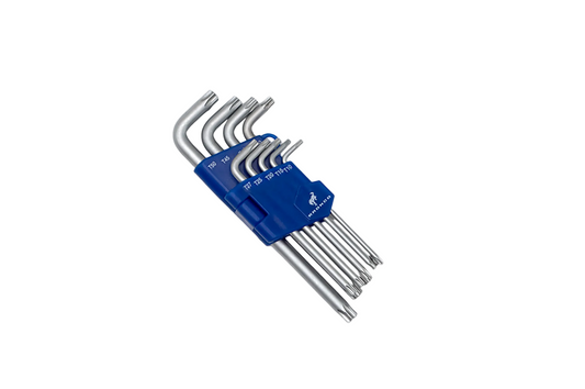 9 PC SAE LONG ARM TORX KEY SET