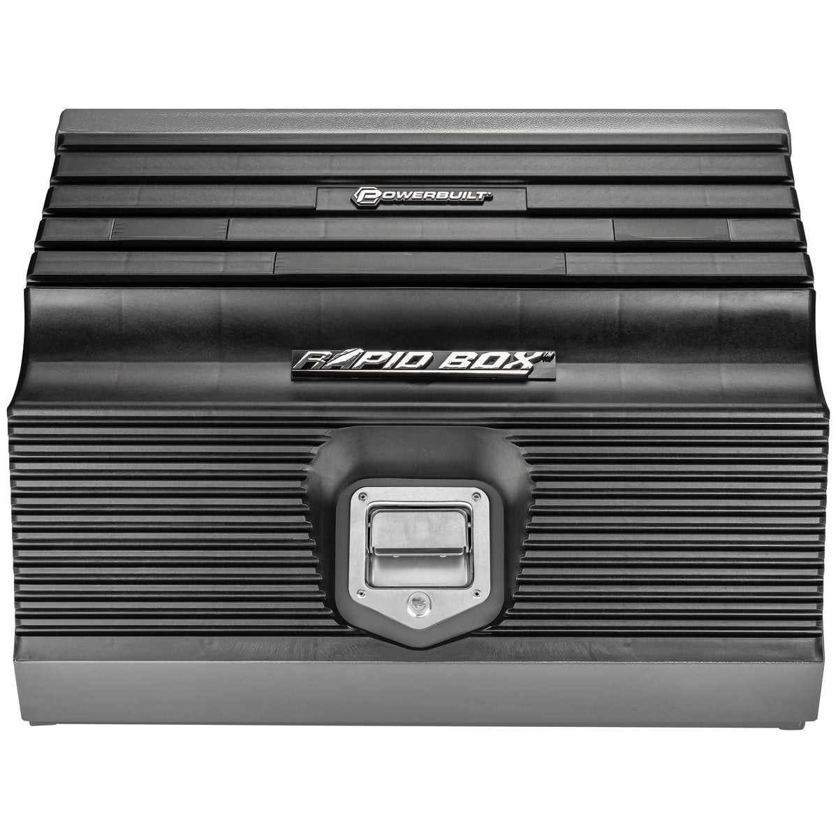 26 in. Rapid Box Portable Slant Front Tool Box - Grey