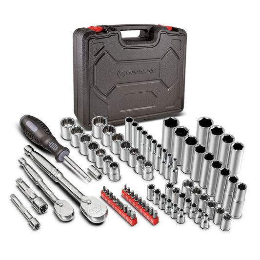 80 Piece Auto Mechanic's Service Tool Set