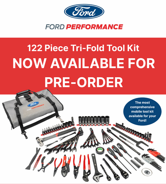 122pc Ford Performance Tri-Fold Tool Kit