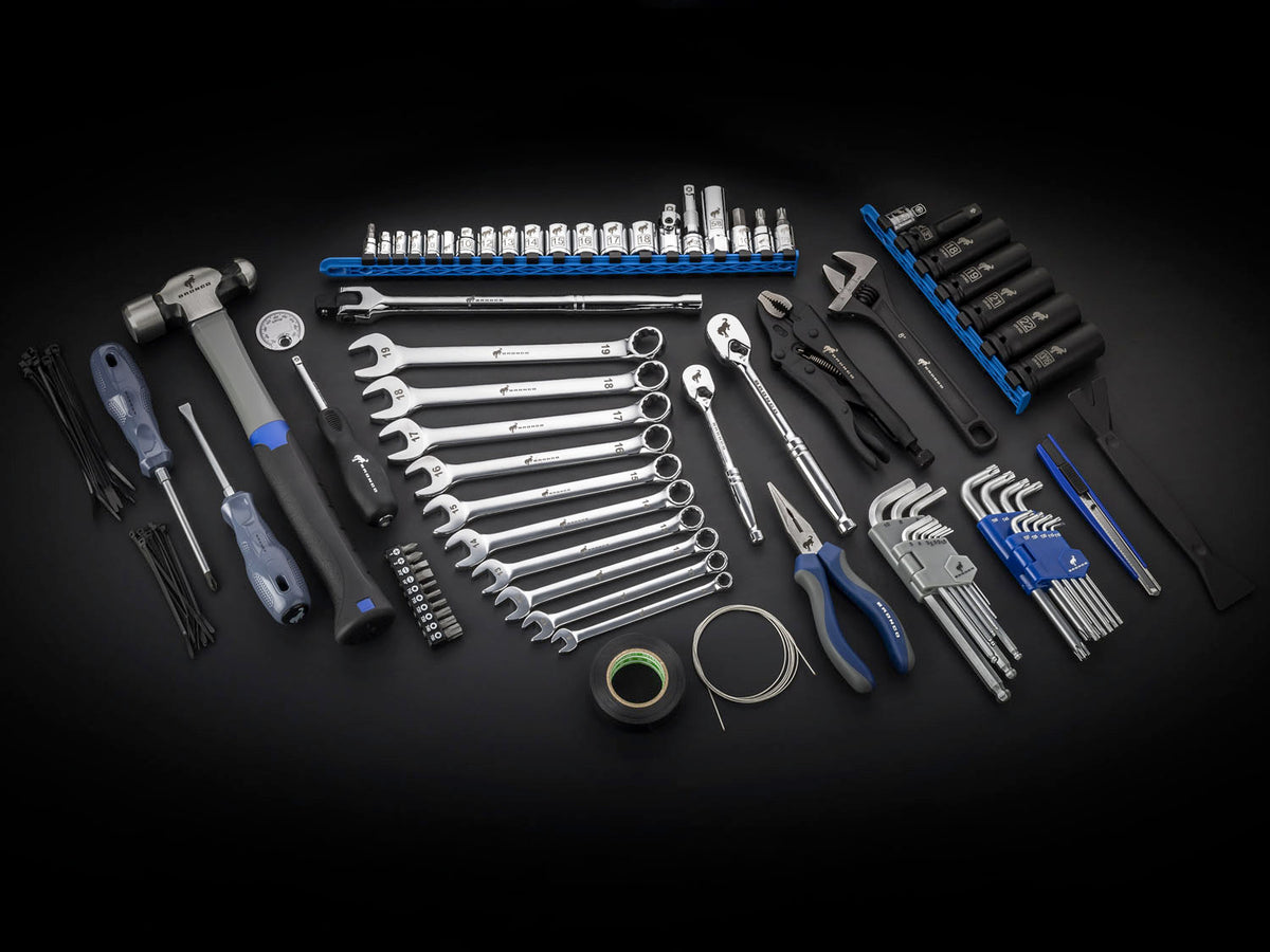 84-Piece Ford Bronco Tool Roll Kit Main image