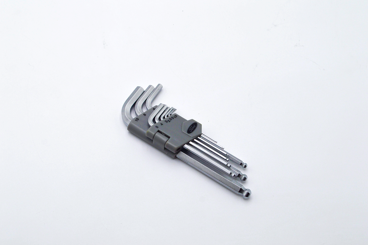 9-Piece mm Long Arm Ball-End Hex Key Set