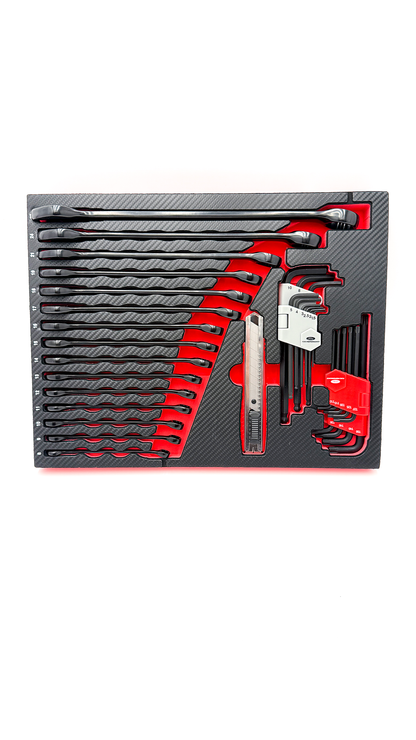 Ultimate 122-Piece Ford Performance Toolkit + EVA Foam Trays Bundle