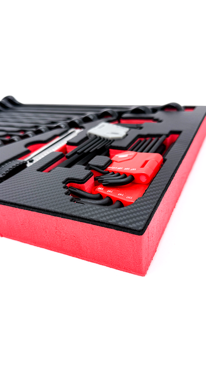 Ultimate 122-Piece Ford Performance Toolkit + EVA Foam Trays Bundle