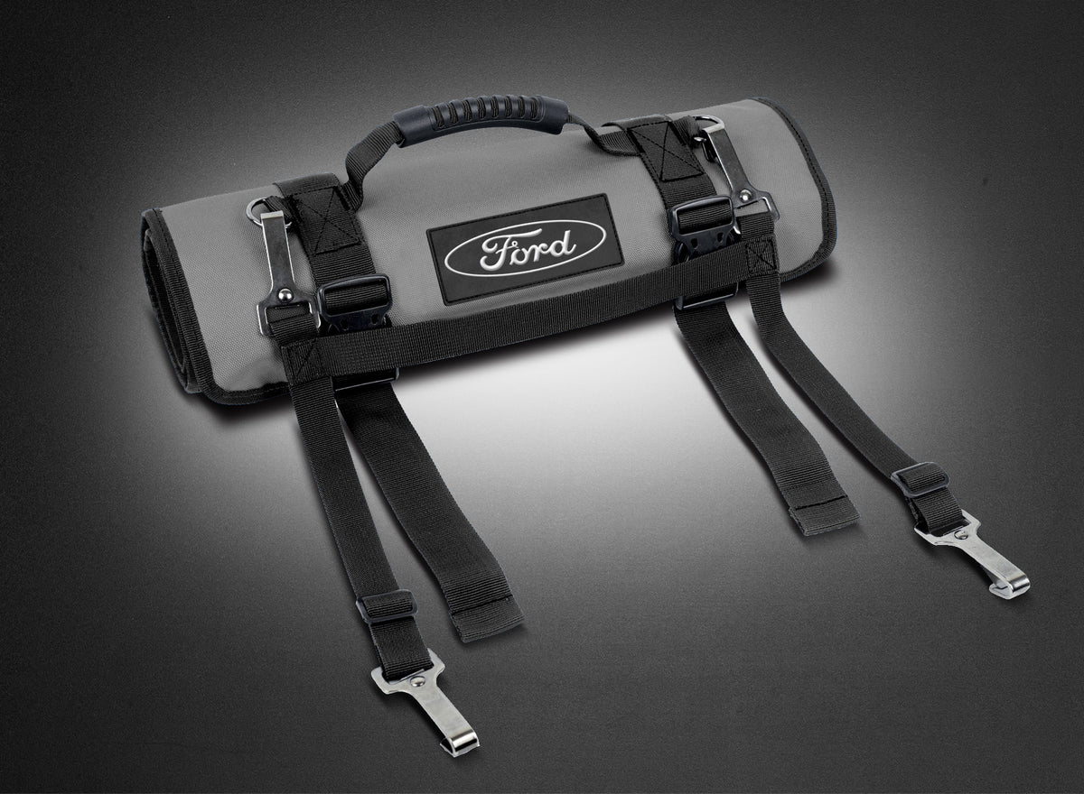 86-Piece Ford Branded Tool Roll Kit
