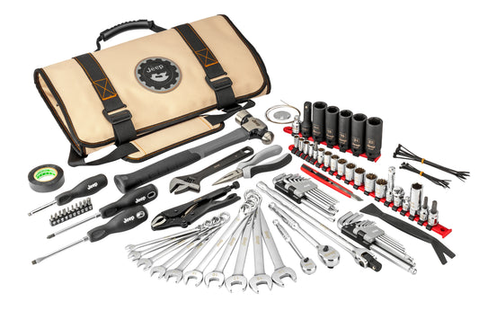 83pc Jeep Tool Roll Kit