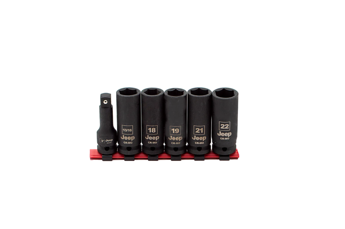 6pc Jeep Impact Socket Set