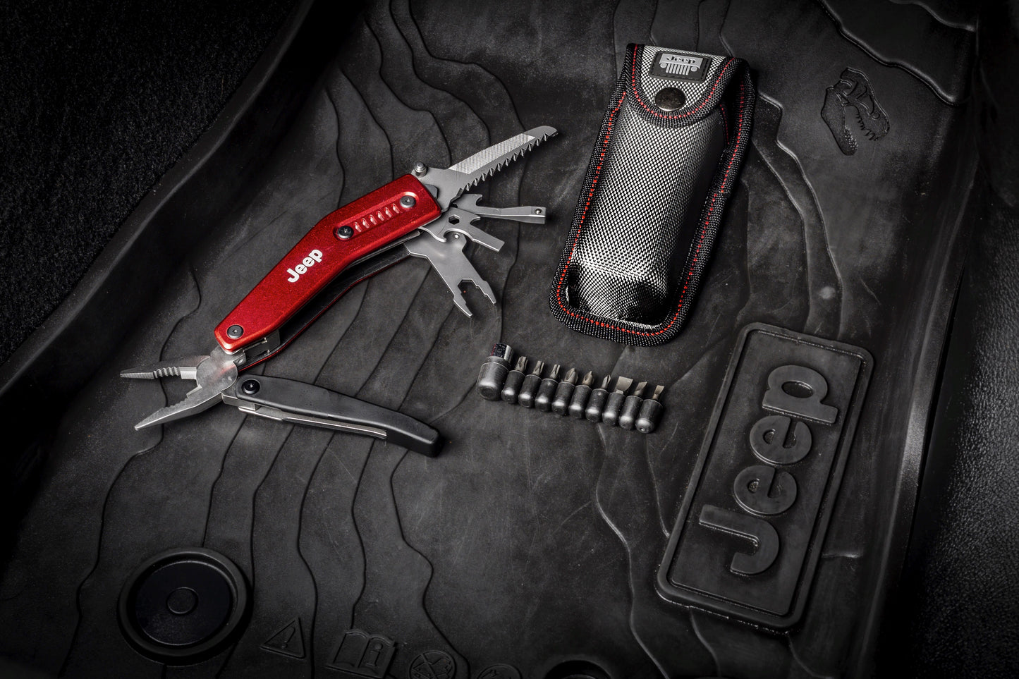 Jeep 10-in-1 Multitool/Bit with Pouch
