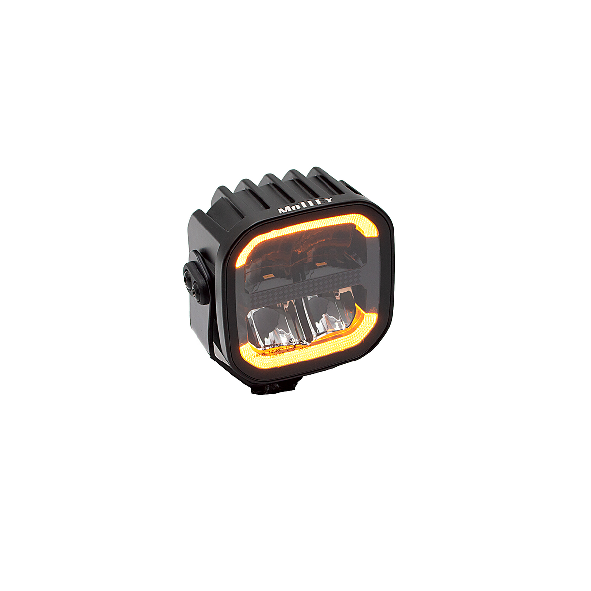 3.8-Inch LED Driving Light with Dynamic DRL
