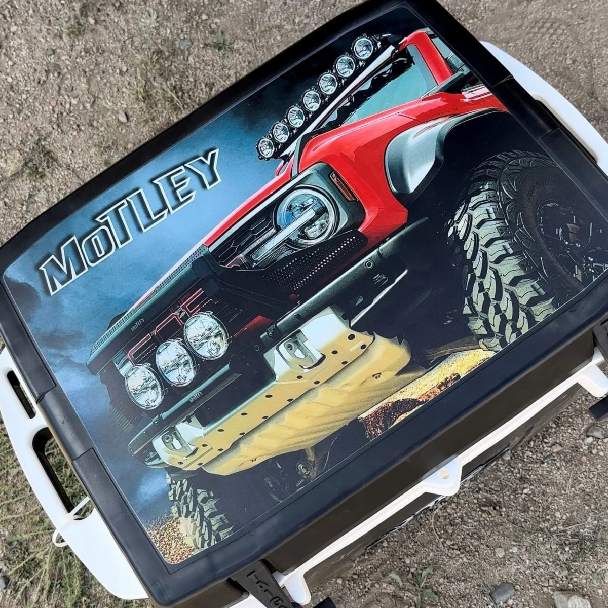 27 qt. MoTLEY Black Cooler