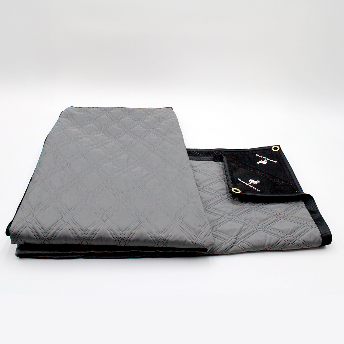 Bronco 72 in X 60 in Woven Water-Resistant Utility Blanket