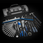 86-Piece Ford Branded Tool Roll Kit