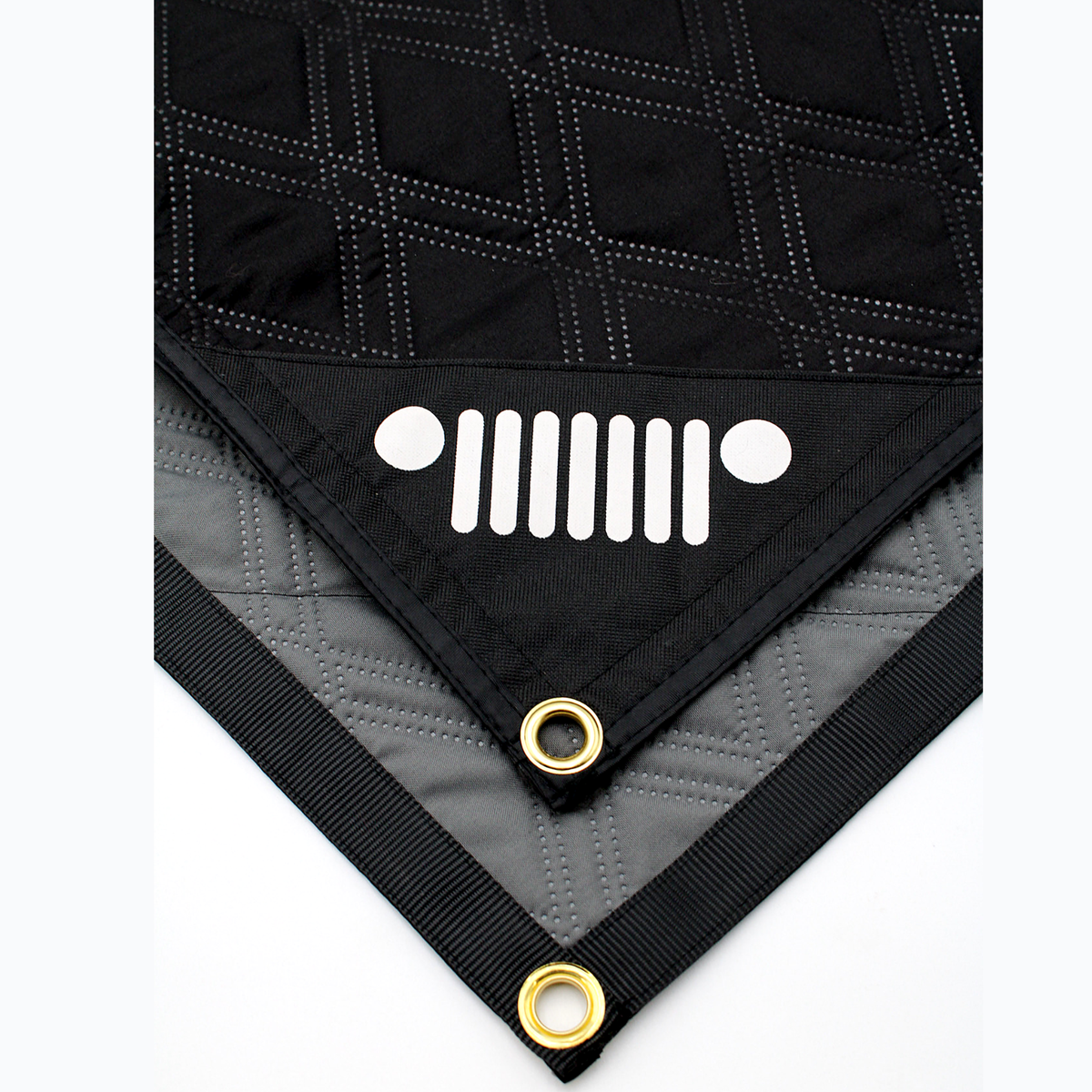 Jeep 72 in X 60 in Woven Water-Resistant Utility Blanket