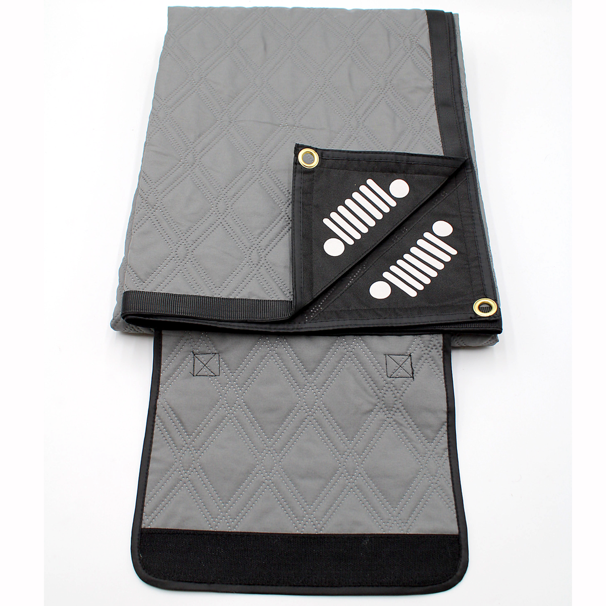 Jeep 72 in X 60 in Woven Water-Resistant Utility Blanket