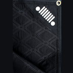 Jeep 72 in X 60 in Woven Water-Resistant Utility Blanket
