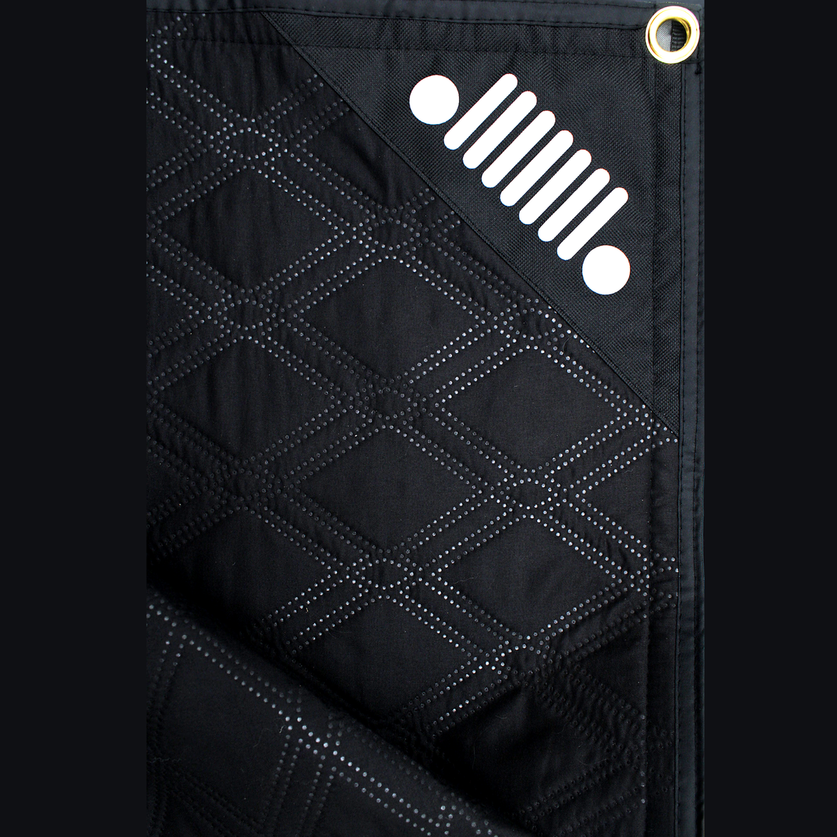 Jeep 72 in X 60 in Woven Water-Resistant Utility Blanket