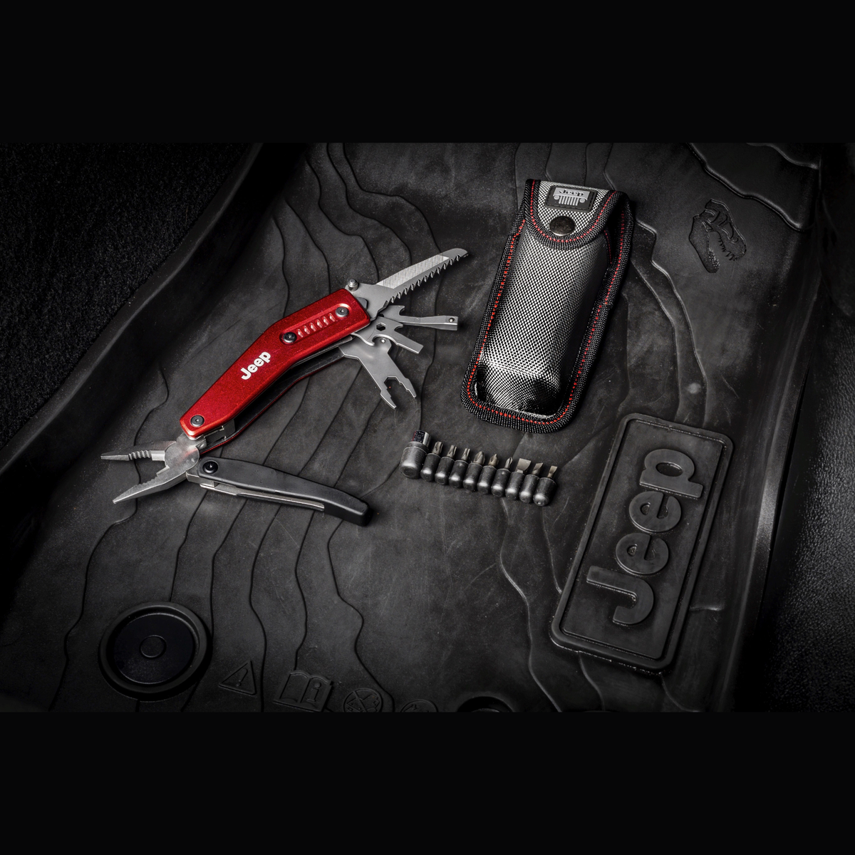 Jeep 10-in-1 Multitool/Bit with Pouch
