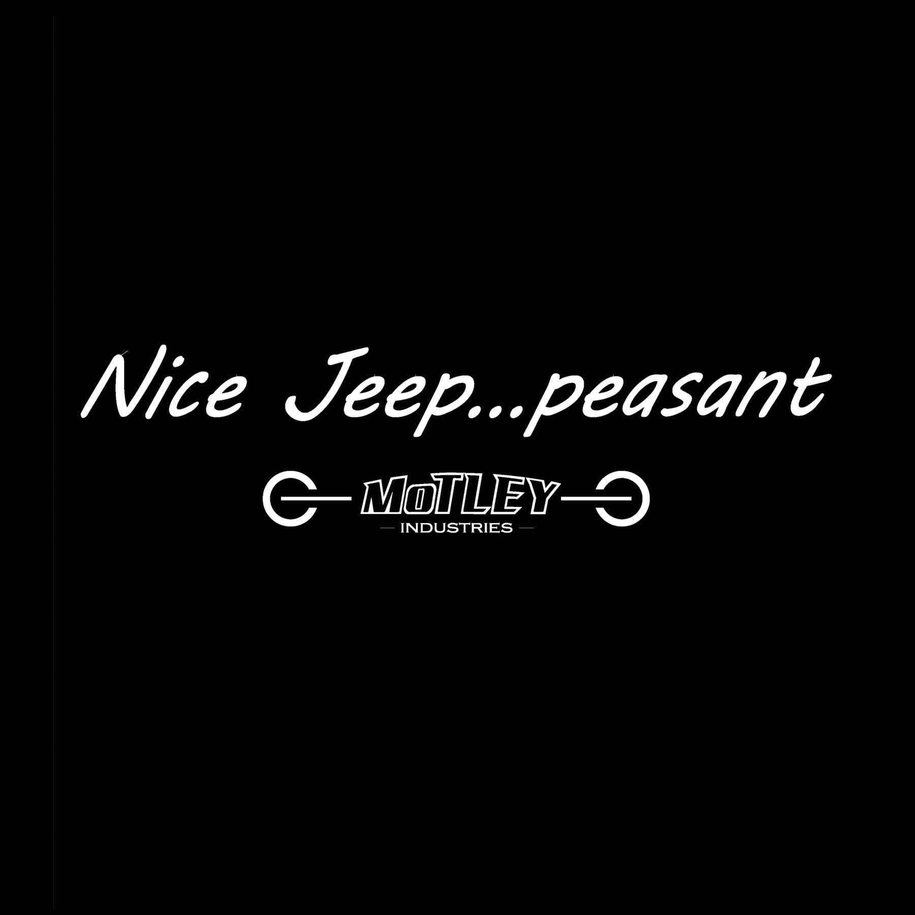 Nice Jeep Men's T-Shirt - Black Secondary image