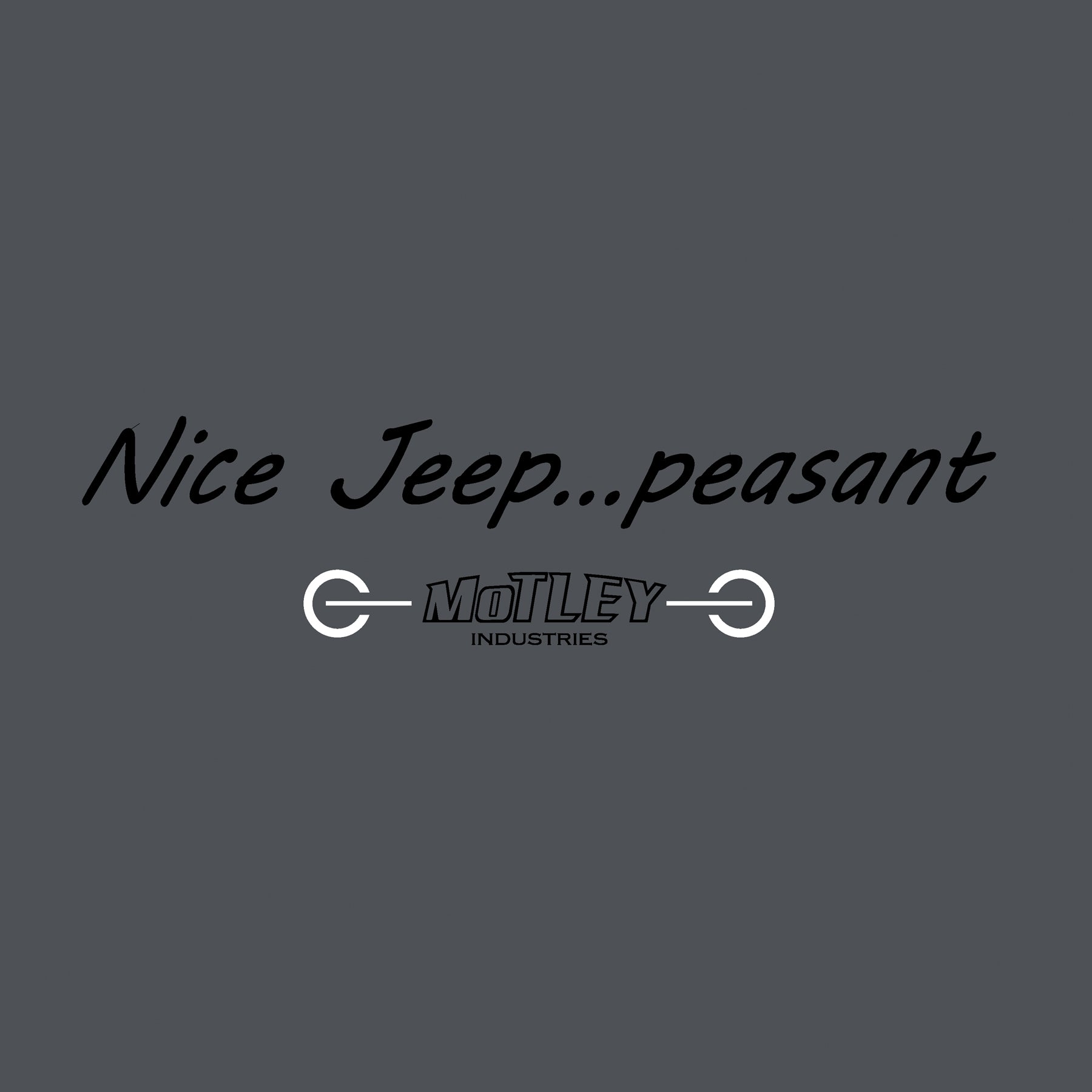 Nice Jeep Men's T-Shirt - Gray Secondary image