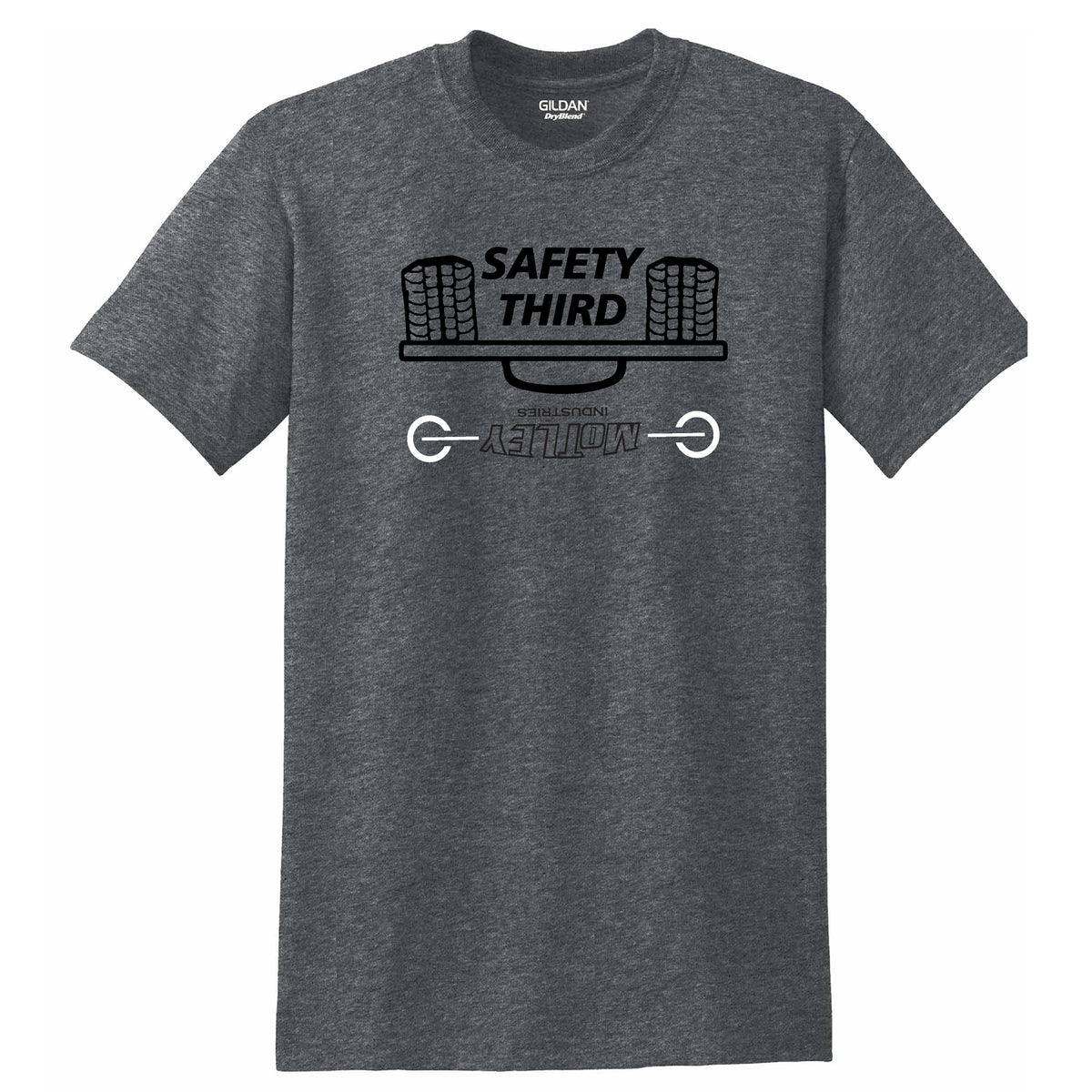 Safety Third Men's T-Shirt - Gray Main image