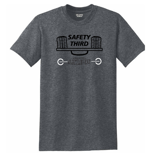 Safety Third Men's T-Shirt - Gray