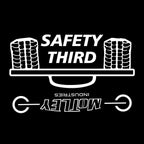 Safety Third Men's T-Shirt - Black