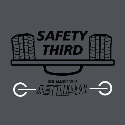 Safety Third Men's T-Shirt - Gray