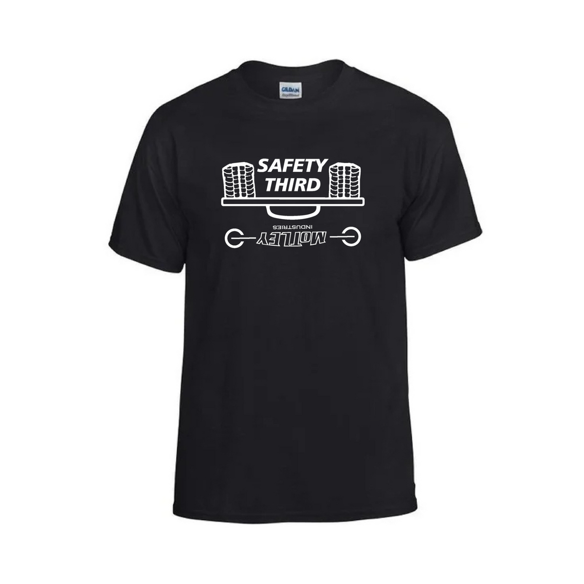 Safety Third Men's T-Shirt - Black