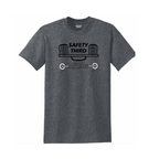 Safety Third Men's T-Shirt - Gray