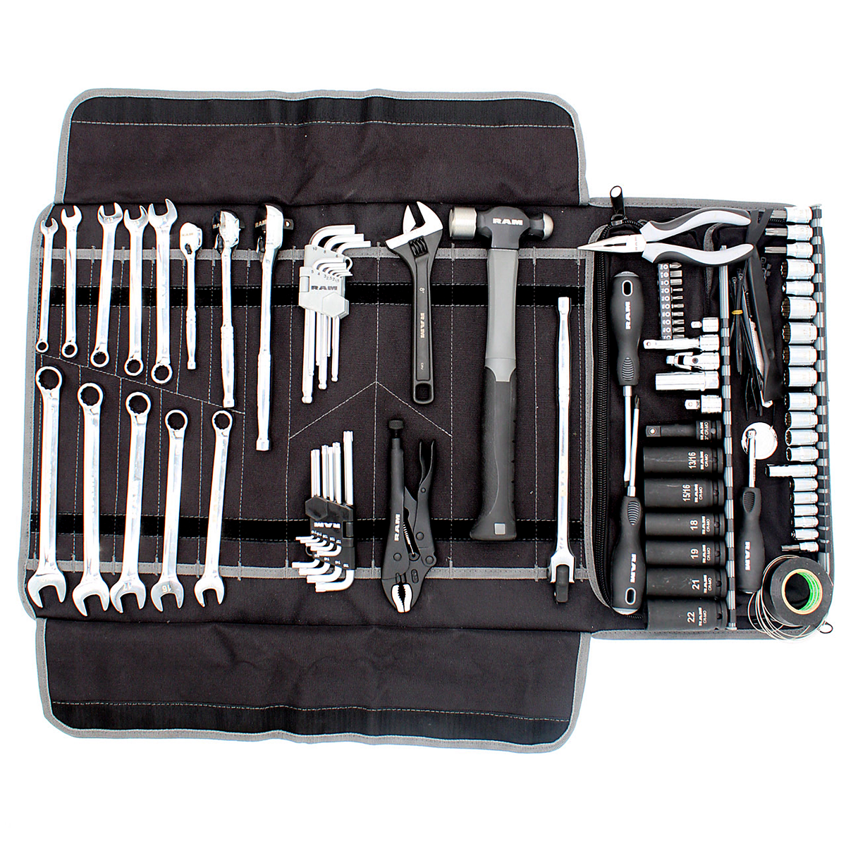 90-Piece RAM Tool Roll Kit Main image