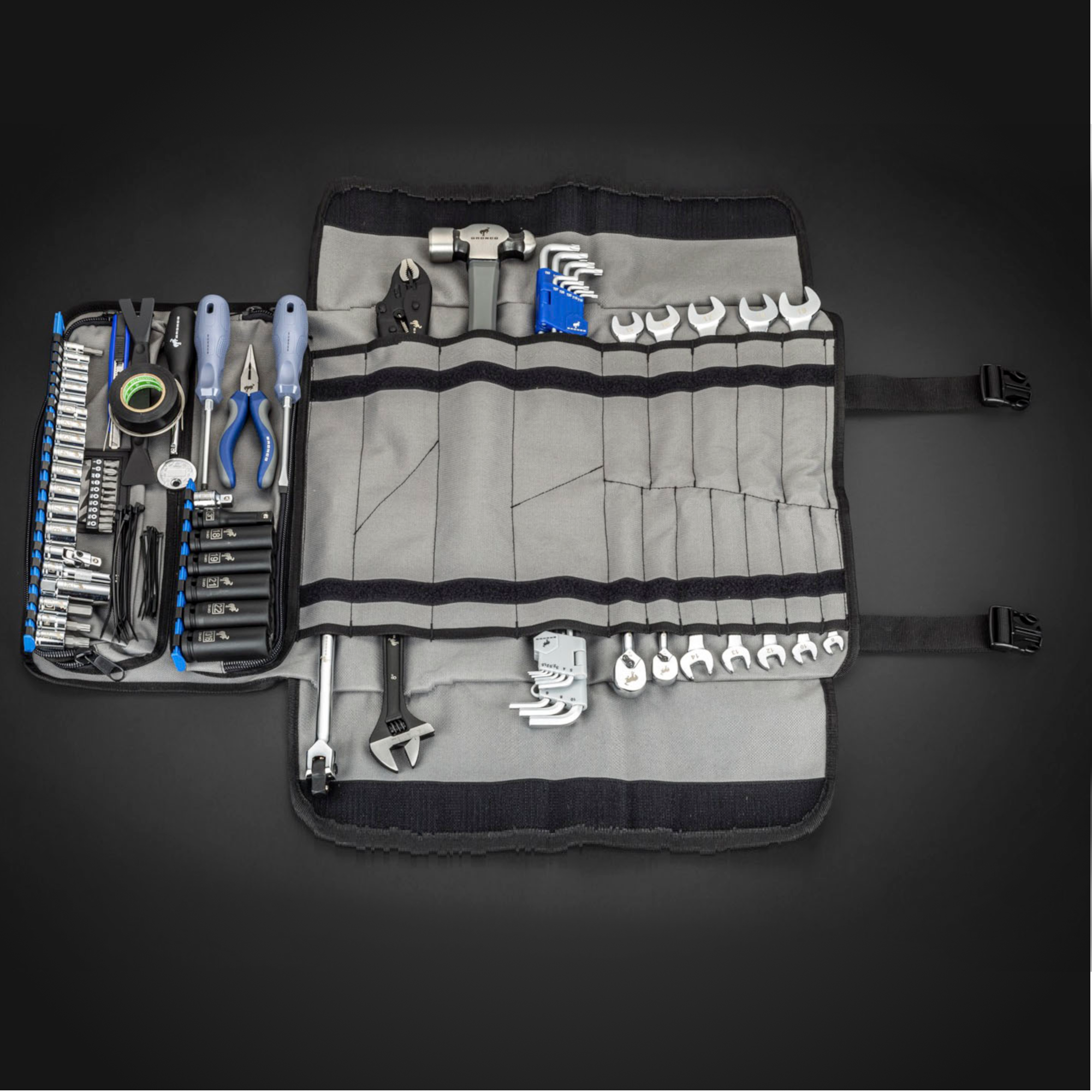 84-Piece Ford Bronco Tool Roll Kit Secondary image