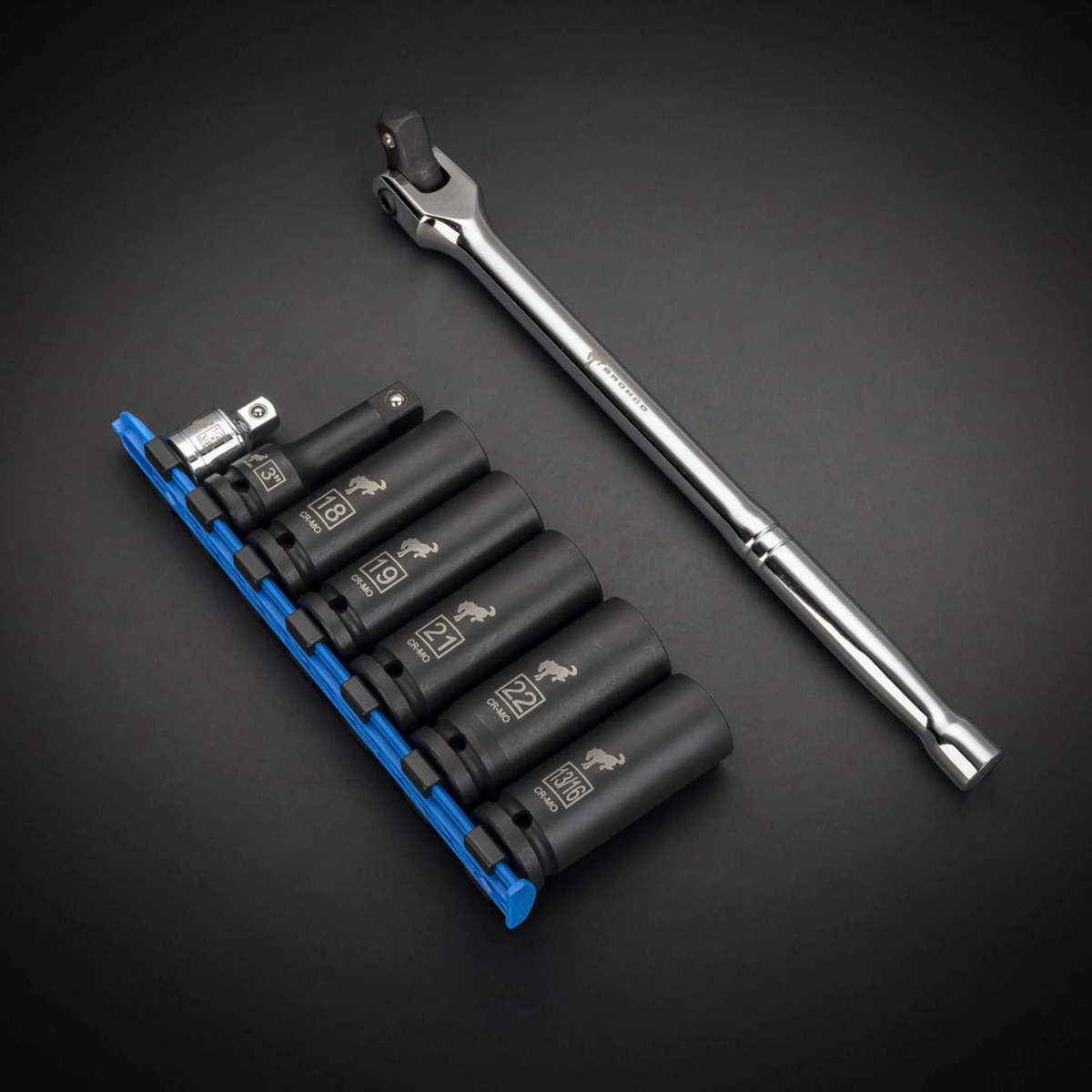 84-Piece Ford Bronco Tool Roll Kit