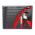 Premium Laser-cut Foam Organizer Trays (for 122-Piece Ford Performance Tool Kit)