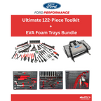 Ultimate 122-Piece Ford Performance Toolkit + EVA Foam Trays Bundle
