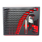 Ultimate 122-Piece Ford Performance Toolkit + EVA Foam Trays Bundle