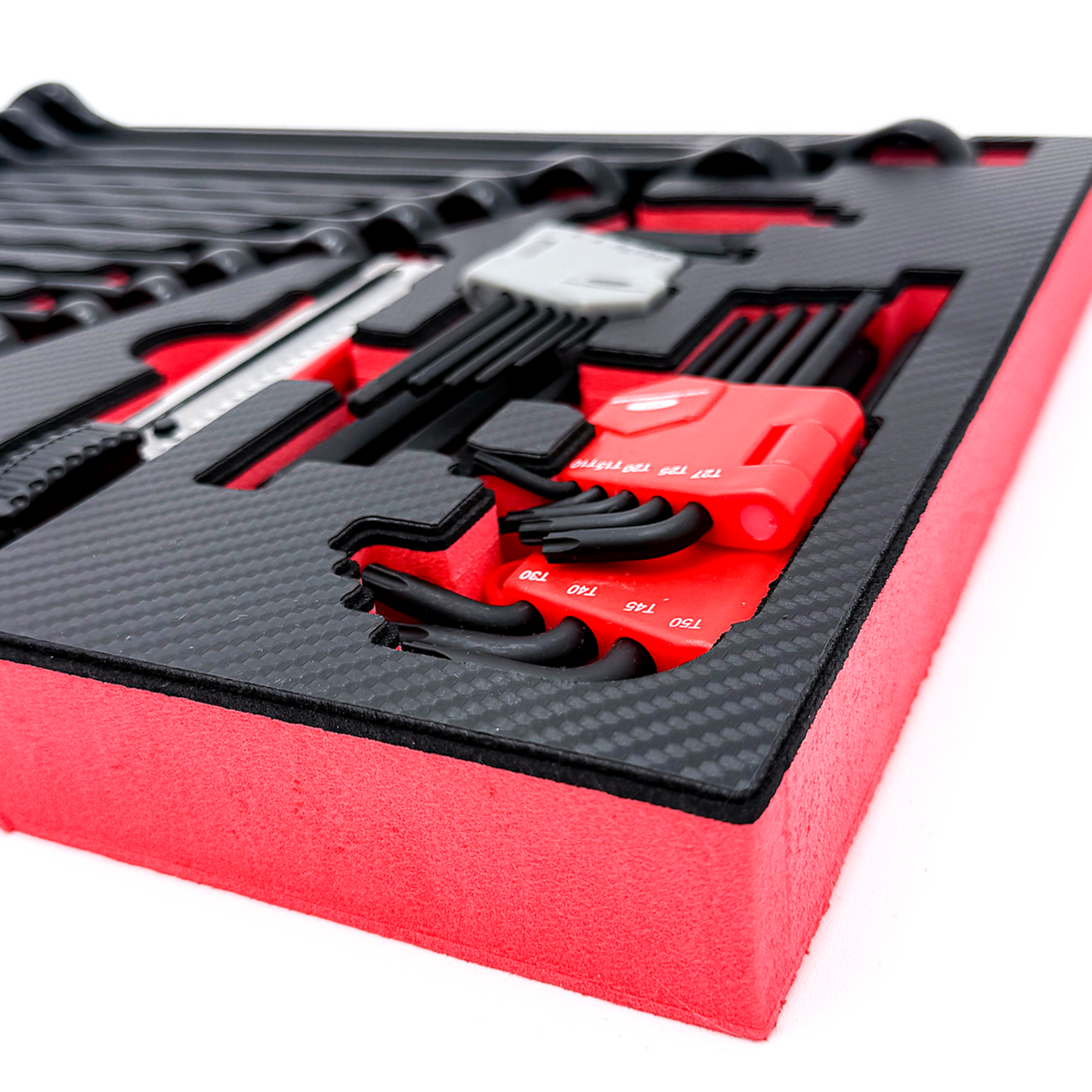 Ultimate 122-Piece Ford Performance Toolkit + EVA Foam Trays Bundle