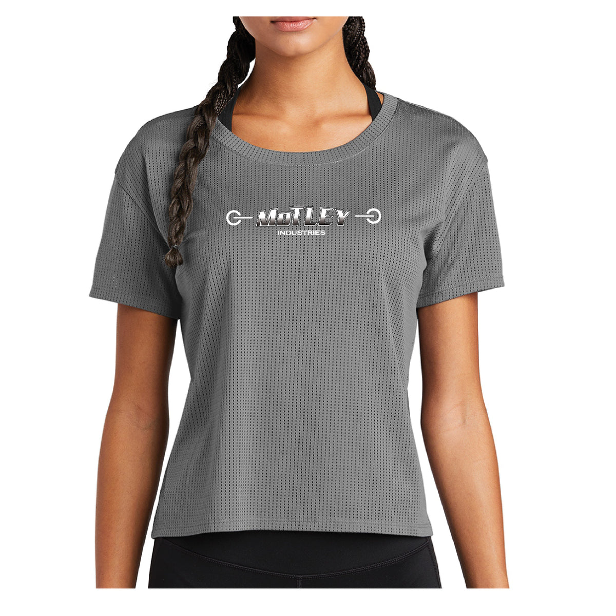 Women's MoTLEY Standard Top - Large Gray Main image